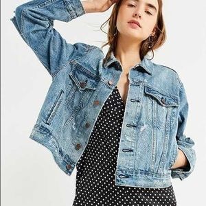 BDG Boyfriend Destroyed Denim Trucker Jacket
